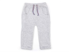 Noa Noa Miniature sweatbukser quilted grey melange